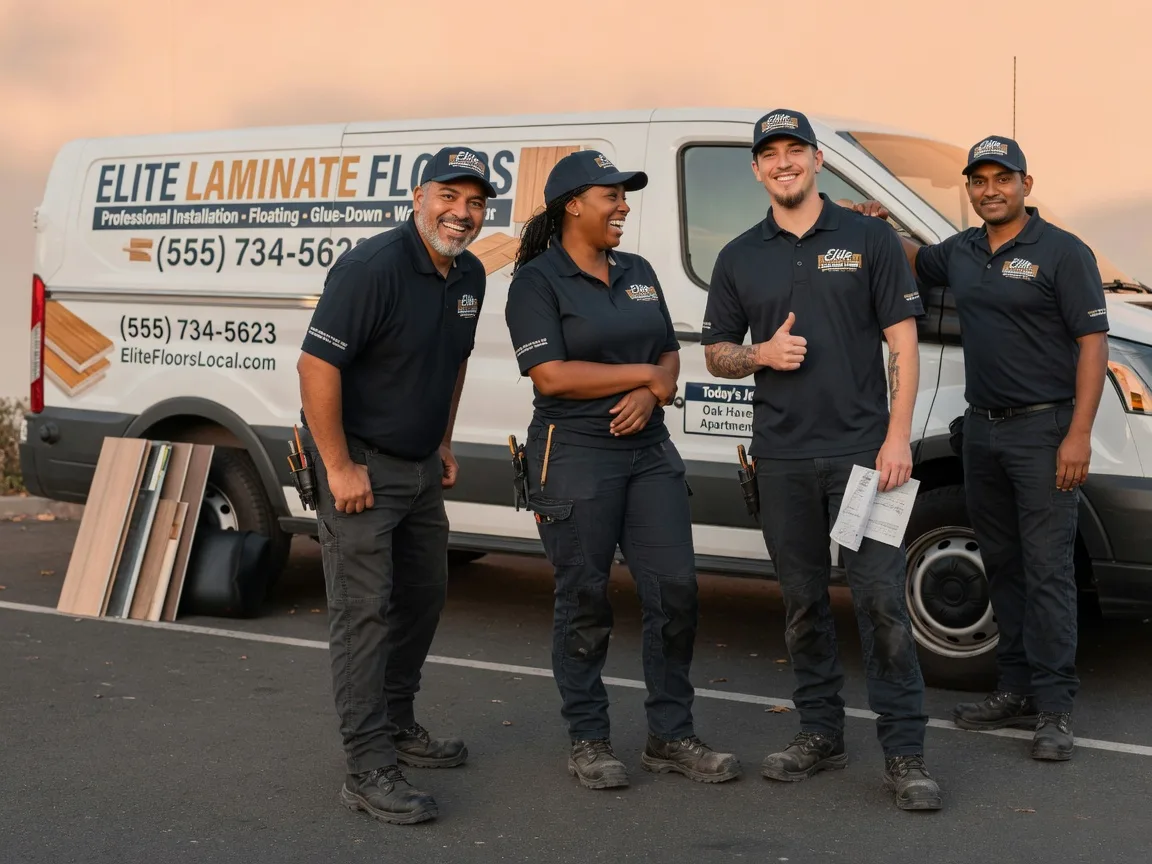 Laminate flooring installation company in Blair, WI